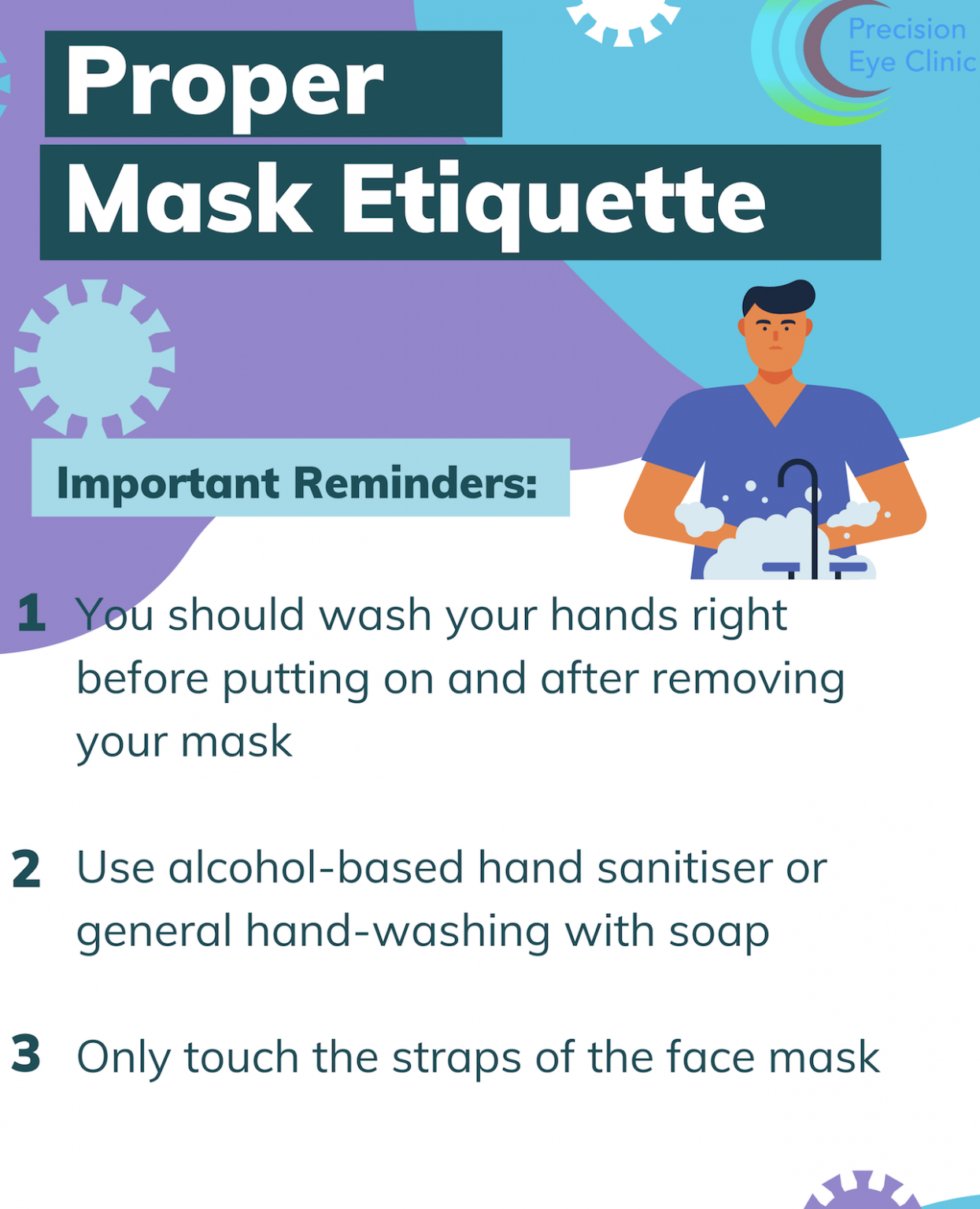 Mask Etiquette - Precision Eye Clinic